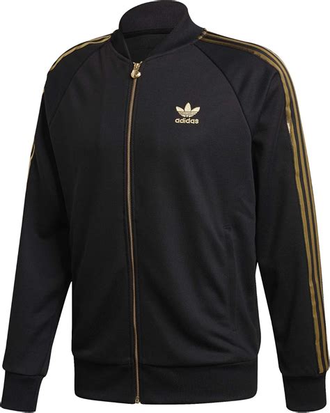 adidas jacke schwarz gold xxl|Amazon.com: Adidas Jacket Black Gold.